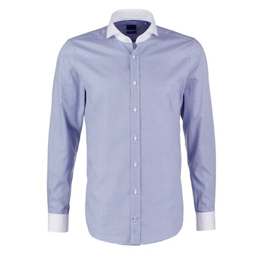 JOOP! PHIL SLIM FIT  Koszula biznesowa dark blue zalando niebieski abstrakcyjne wzory
