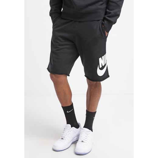 Nike Sportswear ALUMNI Spodnie treningowe black/white zalando bialy casual