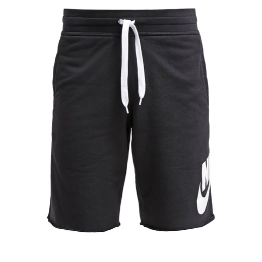 Nike Sportswear ALUMNI Spodnie treningowe black/white zalando czarny abstrakcyjne wzory