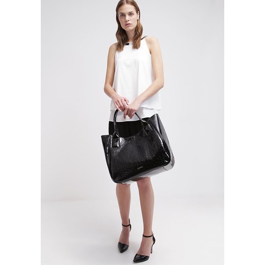Calvin Klein Jeans MAGGIE Torba na zakupy black zalando skóra ekologiczna