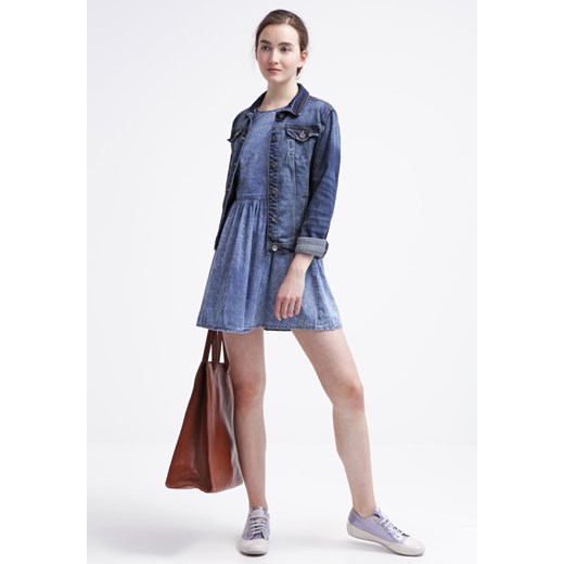 New Look Sukienka jeansowa blue zalando niebieski casual