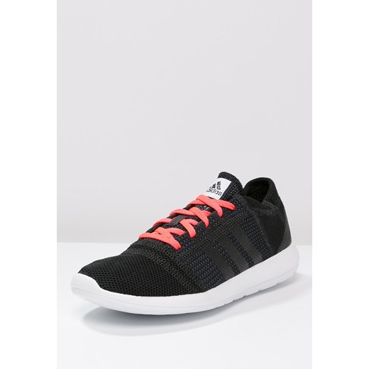 adidas Performance ELEMENT REFINE TRICOT  Obuwie do biegania Lekkość core black/flash red zalando czarny jesień