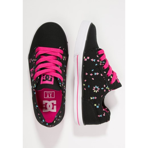 DC Shoes TONIK Tenisówki i Trampki black/pink zalando czarny napisy