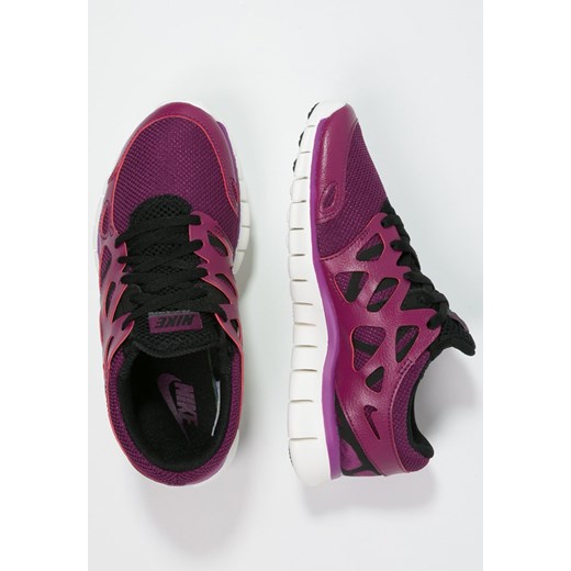 Nike Sportswear FREE RUN 2 EXT Tenisówki i Trampki mulberry/purple dusk/black/dark grey zalando czerwony jesień
