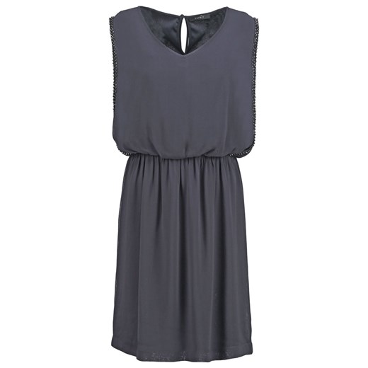 Esprit Collection Sukienka koktajlowa dark grey zalando szary bez wzorów/nadruków