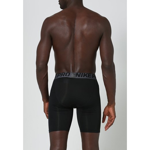 Nike Performance PRO Panty black/dark grey/white zalando szary poliester