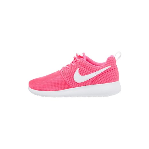 Nike Sportswear ROSHE ONE Tenisówki i Trampki hyper pink/white zalando rozowy sznurówki