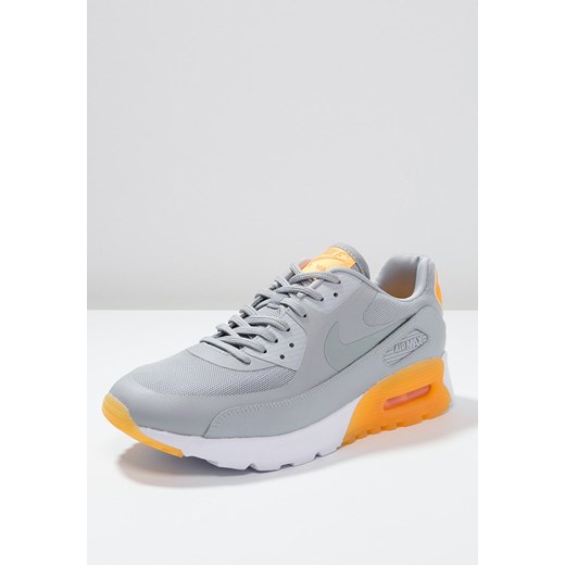 Nike Sportswear AIR MAX 90 ULTRA ESSENTIAL Tenisówki i Trampki wolf grey/cool grey/laser orange/total orange zalando szary lato