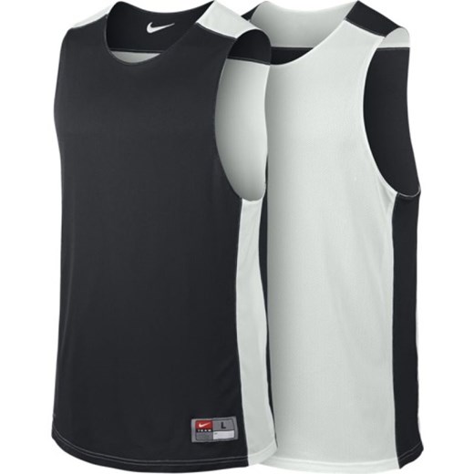 Koszulka koszykarska Nike League REV Practice Tank M 626702-012 hurtowniasportowa-net czarny nylon