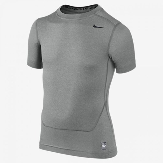 Koszulka termoaktywna Nike Core Compression SS Junior 522801-021 hurtowniasportowa-net szary duży