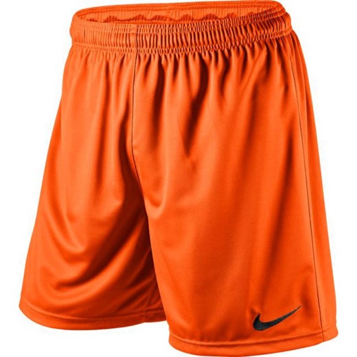 Spodenki piłkarskie Nike Park Knit Short Junior 448263-815 hurtowniasportowa-net pomaranczowy poliester