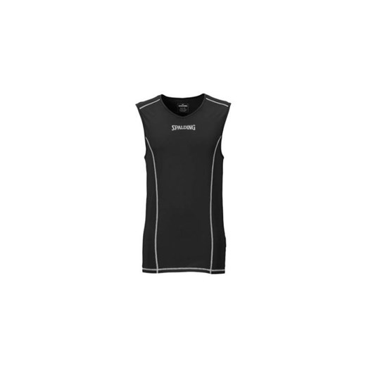 Koszulka termoaktywna SPALDING czarna hurtowniasportowa-net czarny Bluzki z nadrukiem