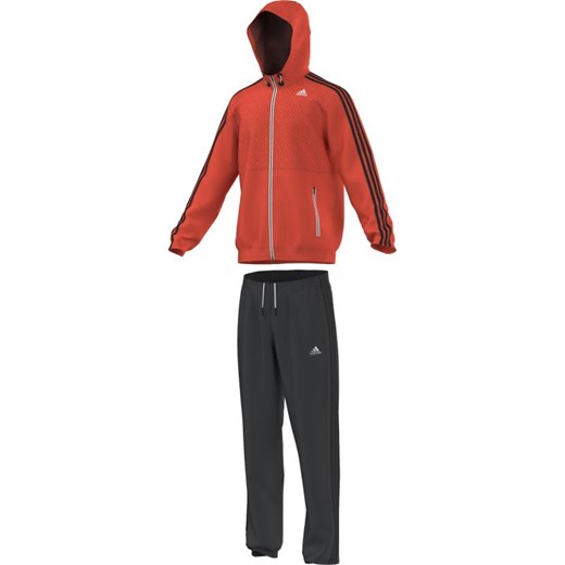 Dres treningowy adidas Tracksuit Train Woven M S22106 hurtowniasportowa-net pomaranczowy dresówka