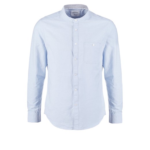 Burton Menswear London GRANDDAD Koszula blue zalando fioletowy abstrakcyjne wzory