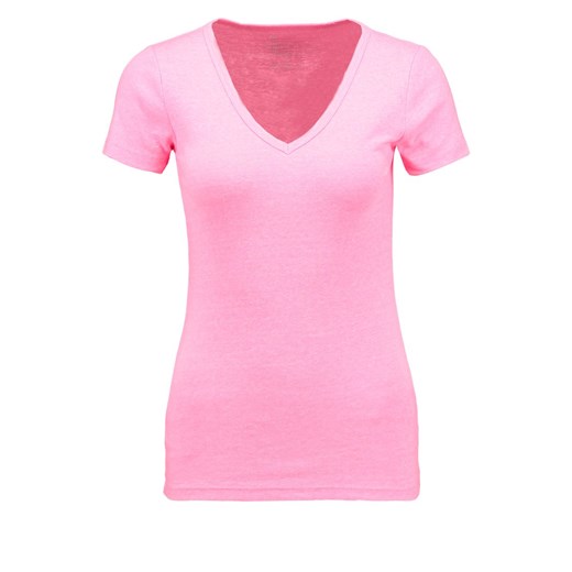 GAP NEW MOD Tshirt basic neon double pink zalando rozowy bawełna