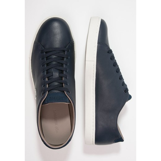 Lacoste SHOWCOURT Tenisówki i Trampki navy zalando szary bez wzorów/nadruków