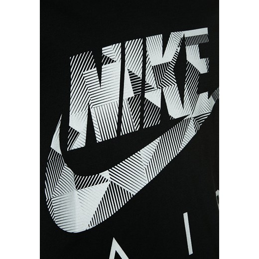 Nike Performance CAT AIR Tshirt z nadrukiem black zalando szary fitness