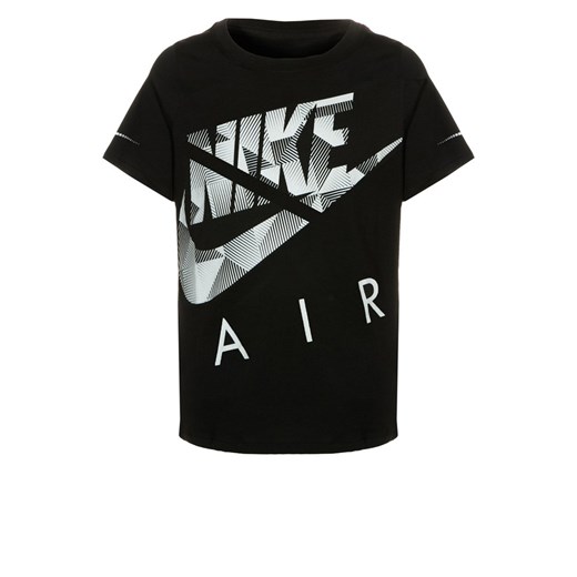 Nike Performance CAT AIR Tshirt z nadrukiem black zalando czarny bawełna
