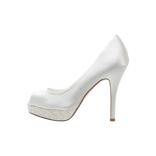 Menbur AITANA  Peep Toe ivory zalando szary abstrakcyjne wzory