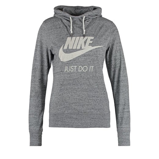 Nike Sportswear GYM VINTAGE Bluza carbon/sail zalando szary bawełna