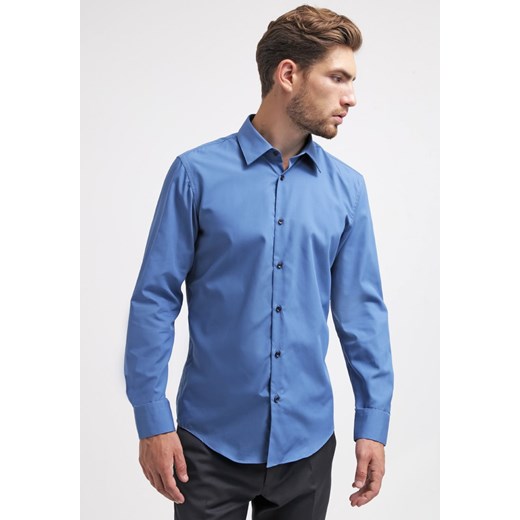Esprit Collection SLIM FIT Koszula biznesowa blue zalando niebieski bez wzorów/nadruków