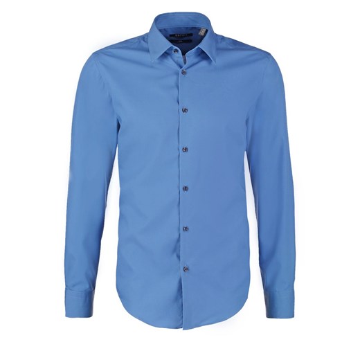 Esprit Collection SLIM FIT Koszula biznesowa blue zalando niebieski abstrakcyjne wzory