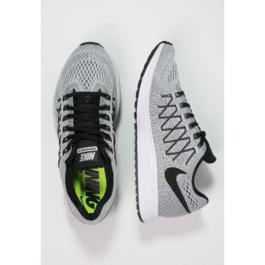 Nike Performance AIR ZOOM PEGASUS 32 Obuwie do biegania Amortyzacja pure platinum/black/dark grey zalando szary do biegania
