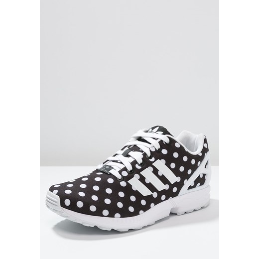 adidas Originals ZX FLUX Tenisówki i Trampki core black/white zalando szary groszki