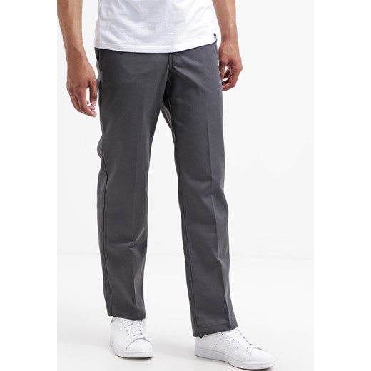 Dickies Spodnie materiałowe charocal grey zalando szary stan