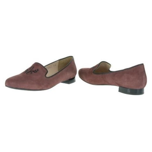 Lordsy Nessi 40003/bordo buty1-pl fioletowy vintage