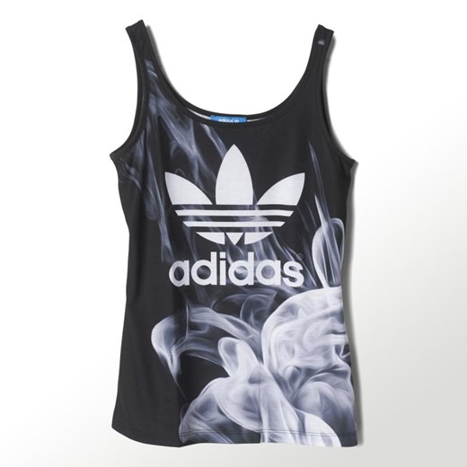 Koszulka adidas ORIGINALS White Smoke Layer Tank W S23561 hurtowniasportowa-net szary Bluzki sportowe
