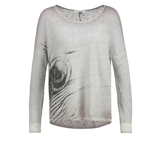 Rich & Royal Sweter winter taupe zalando szary casual
