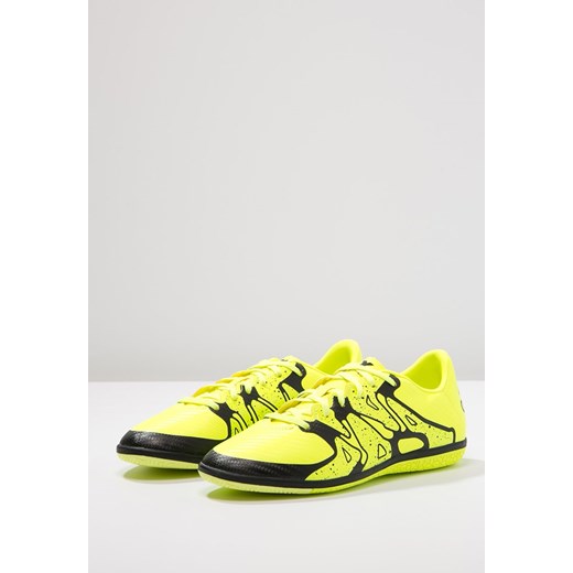 adidas Performance X 15.3 IN Halówki solar yellow/core black zalando zielony skóra ekologiczna