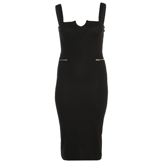 New Look Inspire Sukienka letnia black zalando czarny bez wzorów/nadruków
