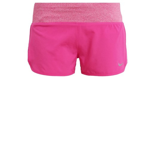 Nike Performance RIVAL Krótkie spodenki sportowe vivid pink/reflective silver zalando rozowy elastan