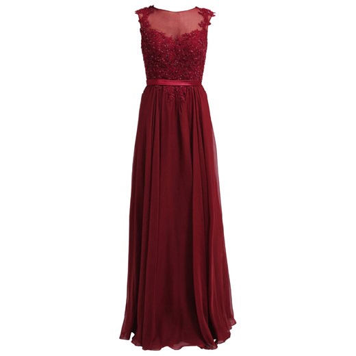 Luxuar Fashion Suknia balowa bordeaux zalando czerwony balowe