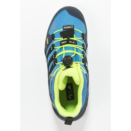 adidas Performance TERREX MID GTX Buty trekkingowe super blue/core black/solar yellow zalando niebieski midi