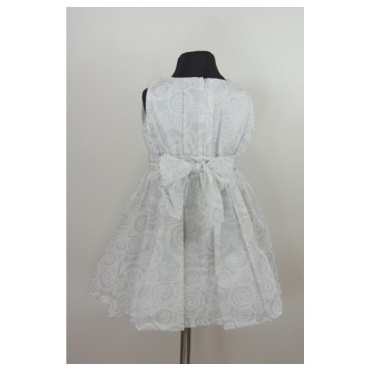 Sukienka Paryżanka 1 rozmiar 98 piccolino-sklep-pl szary bawełna