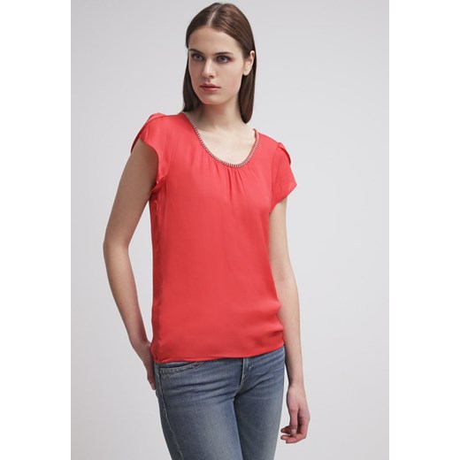 Esprit Collection Tshirt z nadrukiem coral red zalando rozowy lekkie