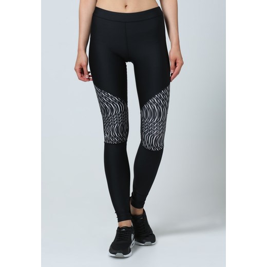 Under Armour INSET Rajstopy black zalando czarny elastan