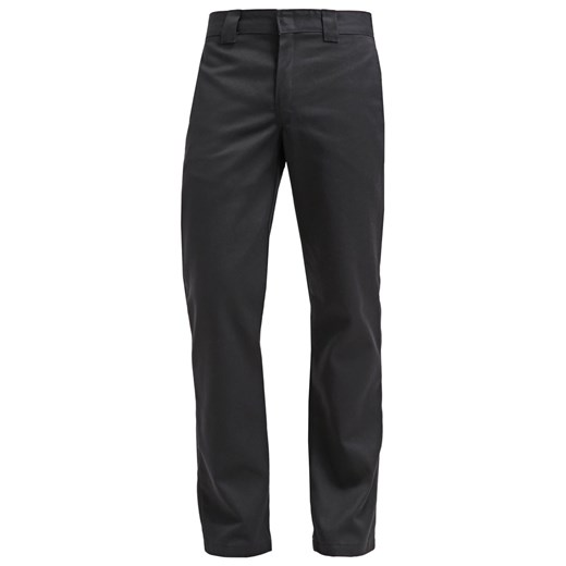 Dickies Spodnie materiałowe rinsed black zalando szary Odzież
