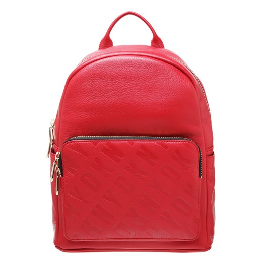 DKNY ACTIVE Plecak red zalando czerwony abstrakcyjne wzory