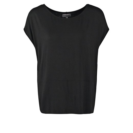 Zalando Essentials Tshirt z nadrukiem black zalando czarny krótkie