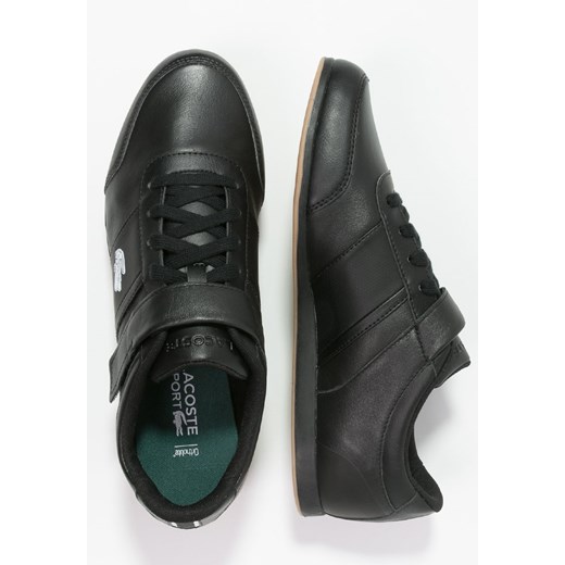Lacoste EMBRUN Tenisówki i Trampki black zalando szary bez wzorów/nadruków