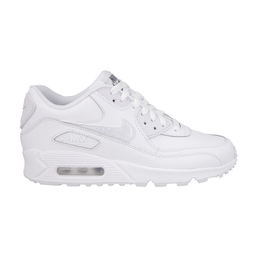 BUTY NIKE AIR MAX 90 LEATHER (GS) 724821 100 yessport-pl szary Buty do biegania