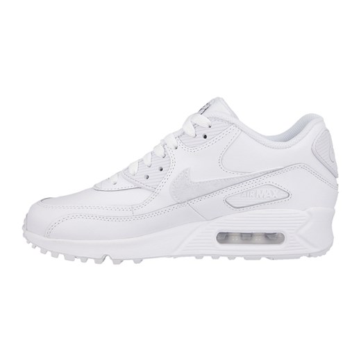 BUTY NIKE AIR MAX 90 LEATHER (GS) 724821 100 yessport-pl szary lato