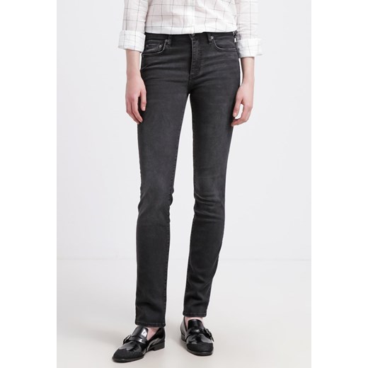 GAP Jeansy Slim fit soft black zalando szary denim