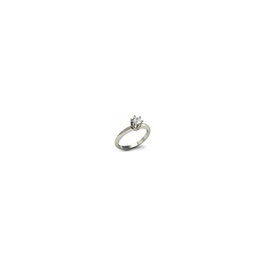 Pierścionek  zaręczynowy z brylantem 0,25 ct lub 0,30 ct diamentum-pl bialy złota