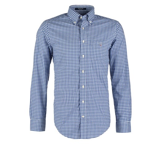 Gant GINGHAM  Koszula crisp blue zalando fioletowy abstrakcyjne wzory