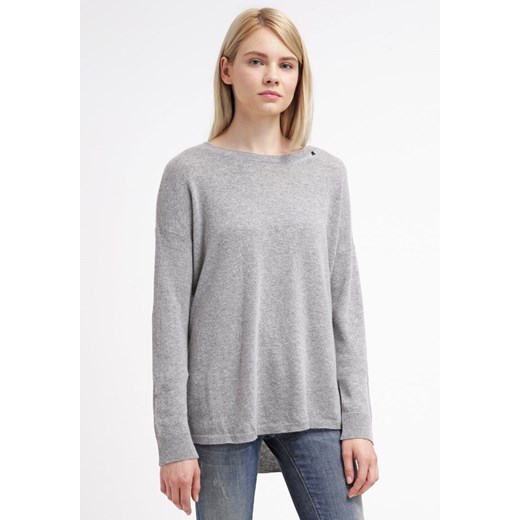 Replay Sweter grey zalando szary Długie swetry damskie